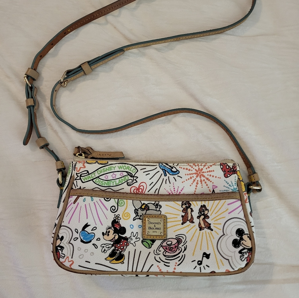 LIMITED EDITION Disney Sketch Pouchette by Dooney & Bourke